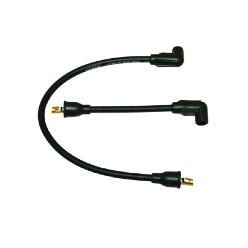 Moroso 80-84 H-D FL / 84-99 H-D FXST/FLST / 91-98 H-D FXD Ultra 40 Wire Set - Black Spark Plug Wire Sets Moroso