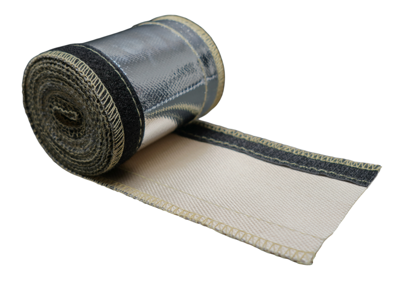 DeatschWerks 20ft Reflective Heat Protection Sleeving for -6 AN Hose Thermal Sleeves DeatschWerks