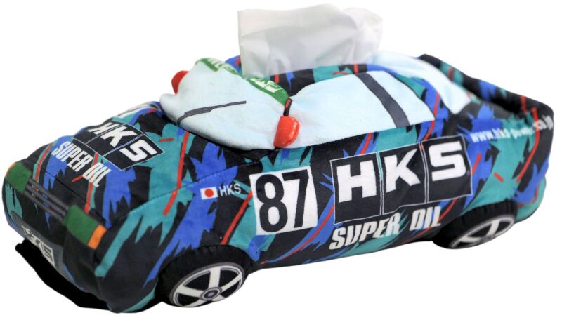 HKS TISSUE HOLDER OIL COLOR RACING CAR Marketing HKS