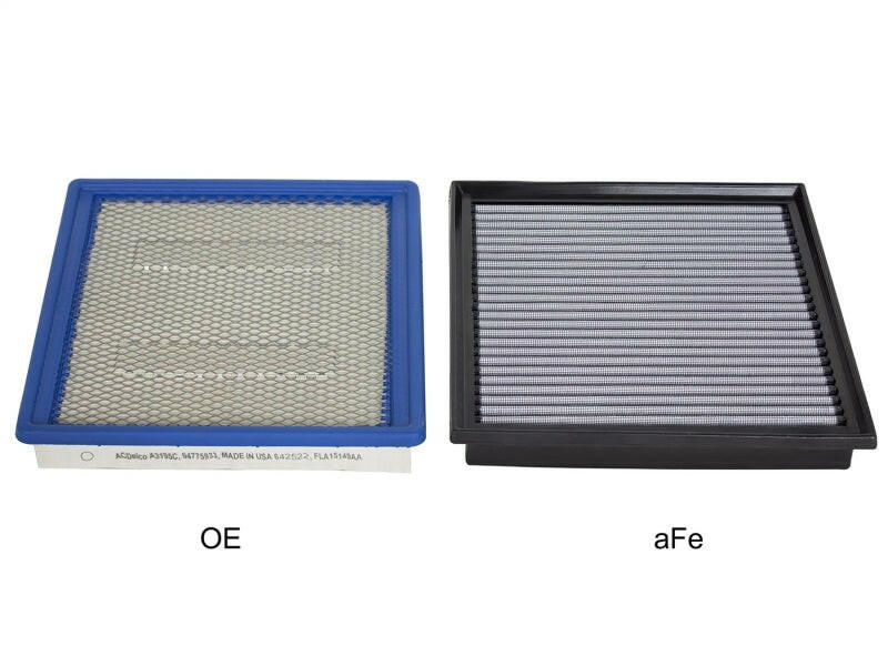 aFe MagnumFLOW OEM Replacement Air Filter PRO Dry S 15-17 Chevrolet Colorado 2.8L/3.6L V6 Air Filters - Drop In aFe