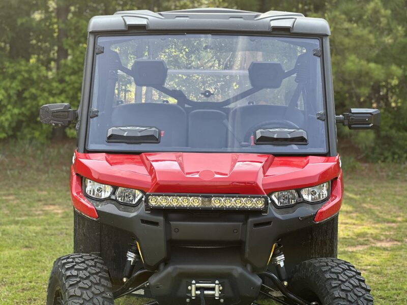 Seizmik 16-23 Can Am Defender HD5-HD10/MAX Tool-Less Windshield Vented UV Windshields Seizmik