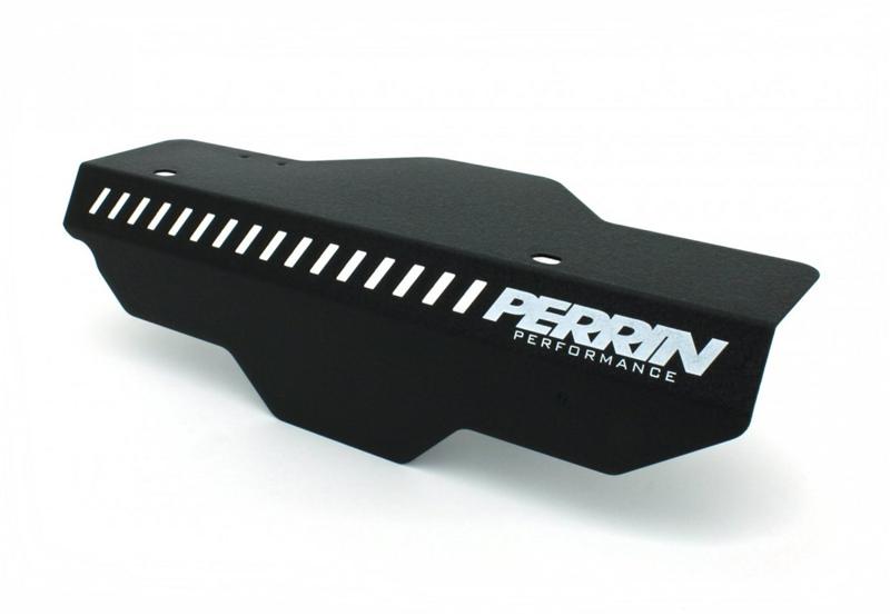 PERRIN 02-14 Subaru WRX / 04-21 STI / 08-11 Impreza Pulley Cover - Black Engine Covers Perrin Performance