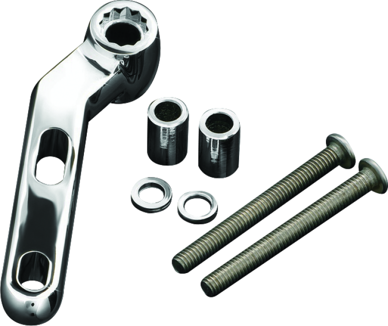 Kuryakyn Drink Holder Clutch Or Brake Perch Mount Kit Chrome Hardware - Singles Kuryakyn