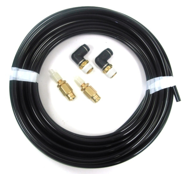 Ridetech Inflation Kit with 2 Schrader Valves and 90 Degree Fittings Air Compressor Systems Ridetech