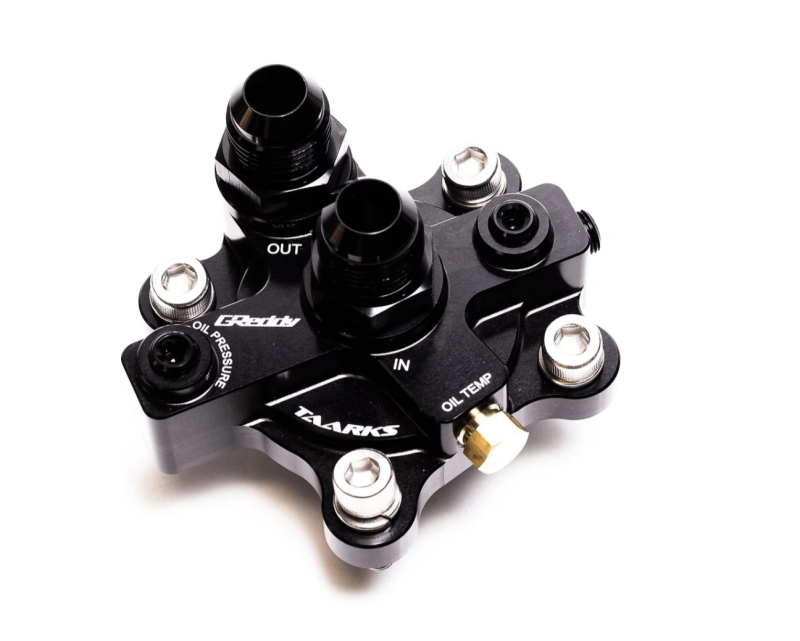 GReddy RB26 OIL BLOCK ADAPTER BOLT-ON GPP X TAARKS Oil Filter Blocks GReddy