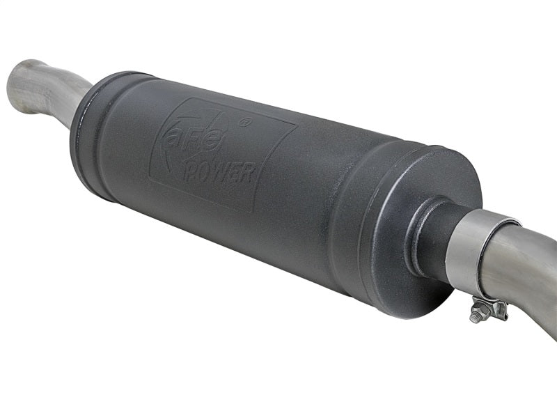 aFe Rebel Series 2.5in. 304 SS C/B Exhaust System 2018 Jeep Wrangler (JL) V6-3.6L - Polished Tip Catback aFe