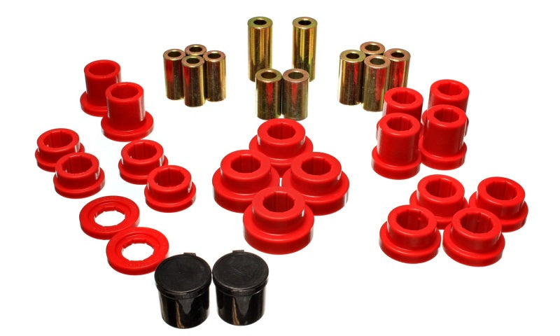Energy Suspension 00-09 Honda S2000 Red Rear End Control Arm Bushing Set Bushing Kits Energy Suspension