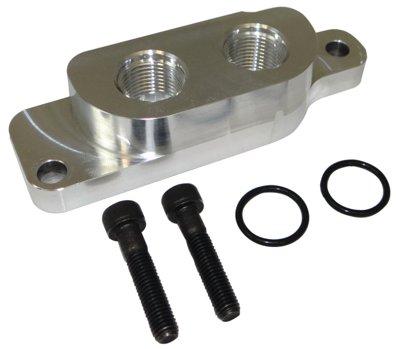 Moroso GM LS Remote Oil Filter Adapter Fittings Moroso