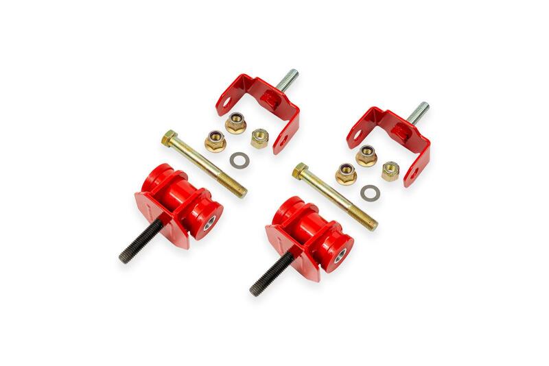 BMR 97-04 Chevrolet C5 Corvette (Inc. Z06) Polyurethane Motor Mount Kit - Red Engine Mounts BMR Suspension