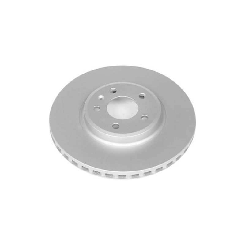 Power Stop 09-11 Audi A4 Front Evolution High Carbon Geomet Coated Rotor Brake Rotors - OE - Cryo PowerStop