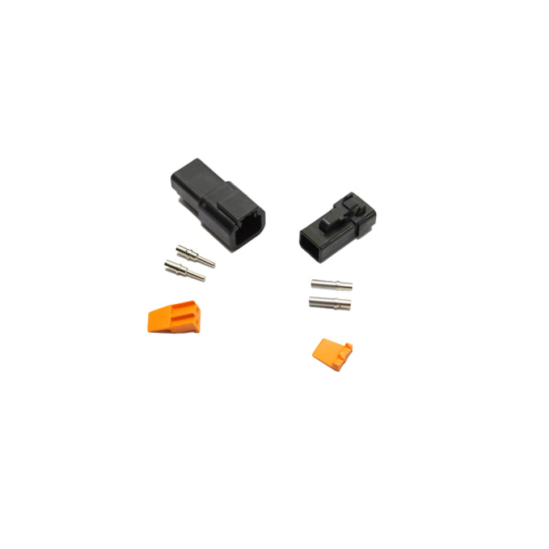 Snow 2 Pin DTP Deutsch Connector Set (10AWG-14AWG) Wiring Connectors Snow Performance