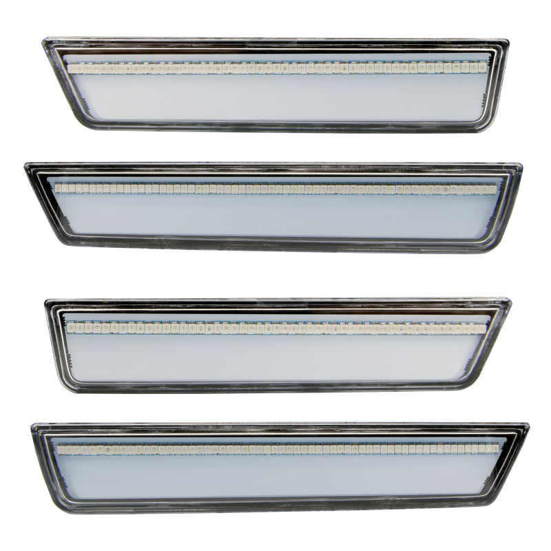 Oracle 08-14 Dodge Challenger Concept Sidemarker Set - Clear - No Paint Light Strip LED ORACLE Lighting