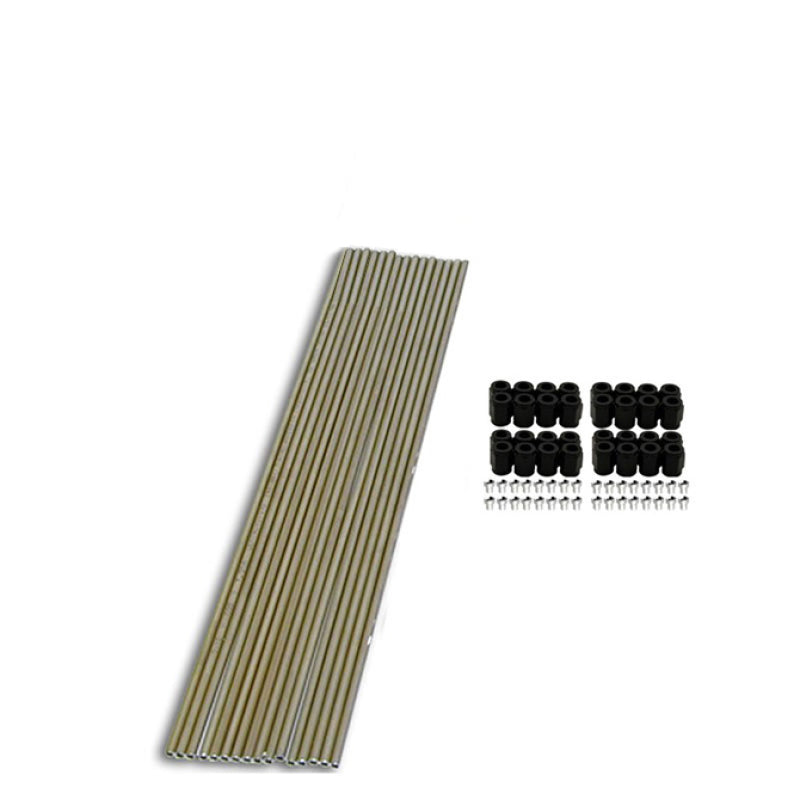Nitrous Express 8 Cyl Tubing Kit (4 - 14in / 4 - 16in / 4 - 20in / 4 - 24in Tubing Incl B-Nuts) Hard Lines Nitrous Express