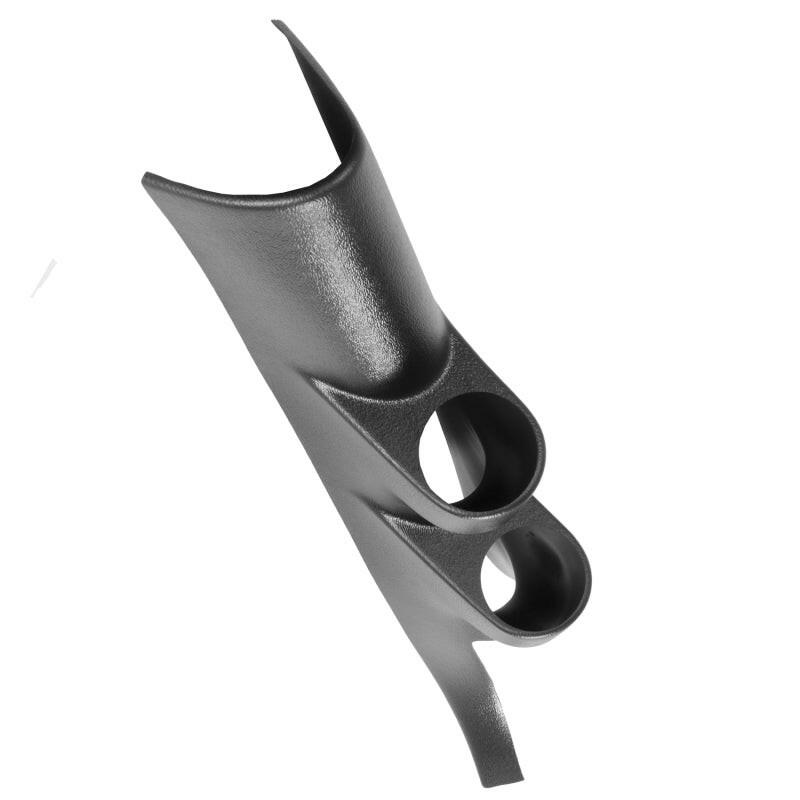 Autometer 05-09 Ford Mustang 52mm Black Dual Pillar Pod Gauge Pods AutoMeter