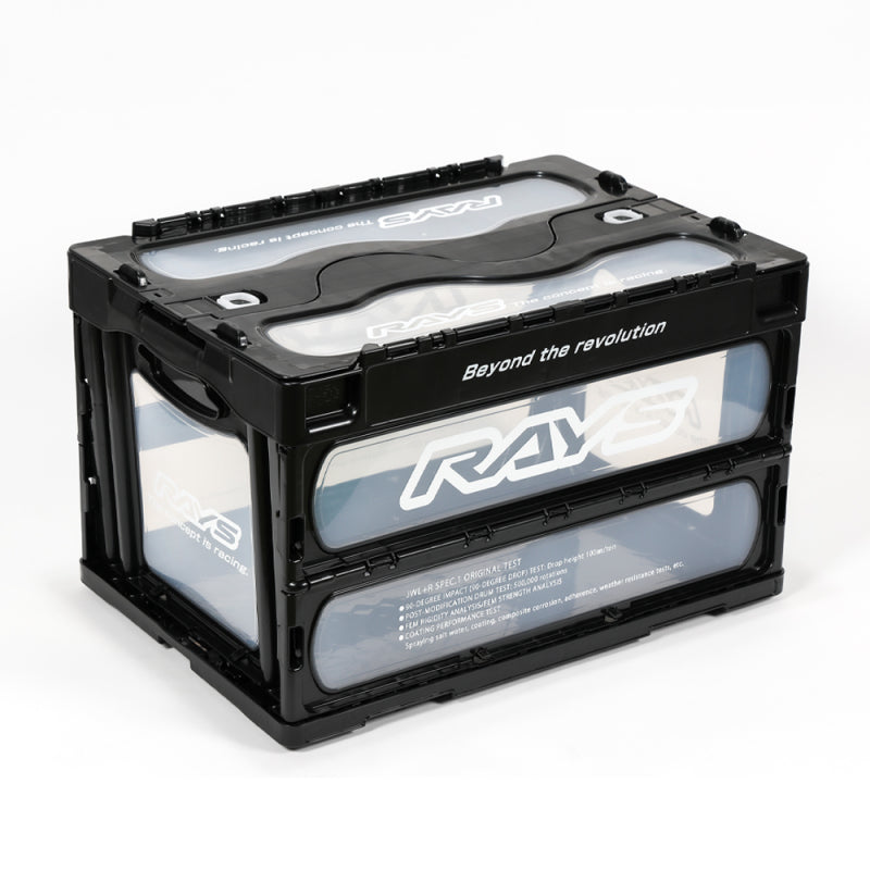 Rays Official Container Box 24S 50L CL Clear + Black Headwear Rays