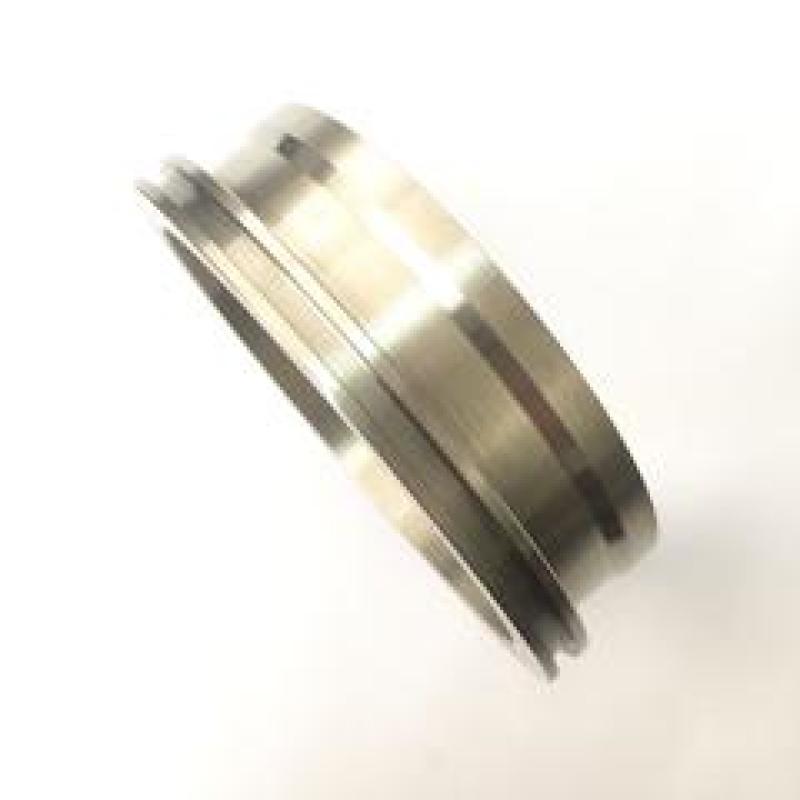 Ticon Industries 3.5in Vanjen Style Titanium Weld Ferrule Clamps Ticon