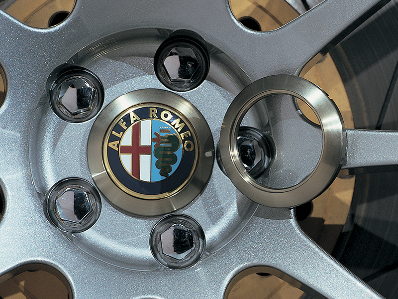 Advan 65mm Alfa Romeo Center Cap Adapter Ring - Silver Alumite Wheel Center Caps Advan