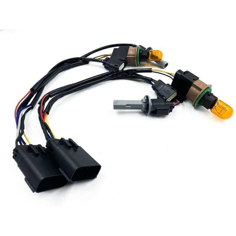 AlphaRex 17-20 Ford F-150 Raptor Wiring Adapter Stock LED Headlights to AlphaRex Headlight Converter Wiring Connectors AlphaRex