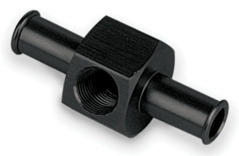Moroso Fuel Pressure Gauge Fitting - 3/8in Line w/Hose Fitting Fittings Moroso