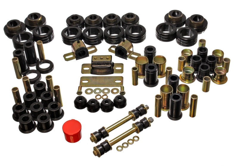 Energy Suspension 82-04 Chevy Blazer & S-10/S-15 Pickup 2WD (except 97-01 SS) Black Hyper-flex Mast Bushings - Full Vehicle Kits Energy Suspension