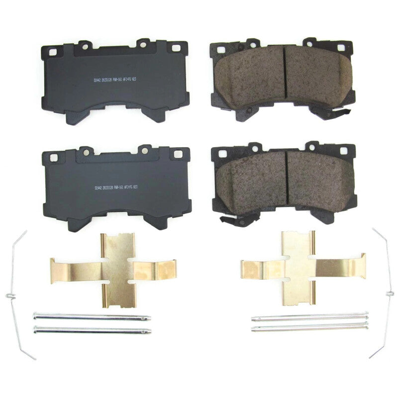 Power Stop 2022 Lexus LX600 Front Z17 Evo Ceramic Brake Pads w/Hardware Brake Pads - OE PowerStop