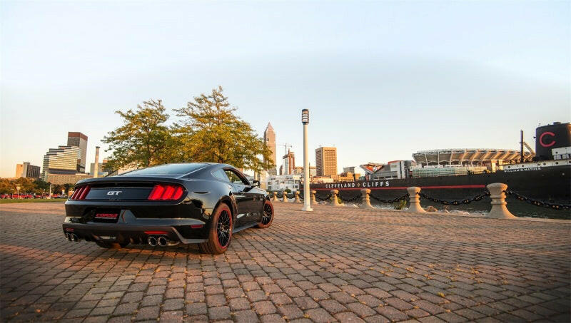 Corsa 2015-2017 Ford Mustang GT 5.0 3in Axle Back Exhaust Polish Quad Tips (Sport) Axle Back CORSA Performance