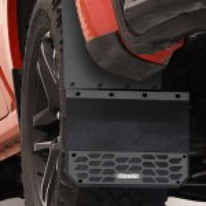Putco 19-25 Chevrolet Silverado LD / GMC Sierra LD (Front) - Set of 2 Mud Skins - Solid Black Mud Flaps Putco