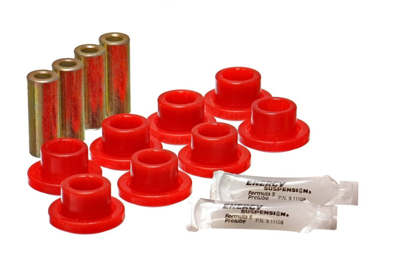 Energy Suspension 88 Honda Civic/CRX Red Rear Control Arm Bushing Set (Lower Only) Bushing Kits Energy Suspension