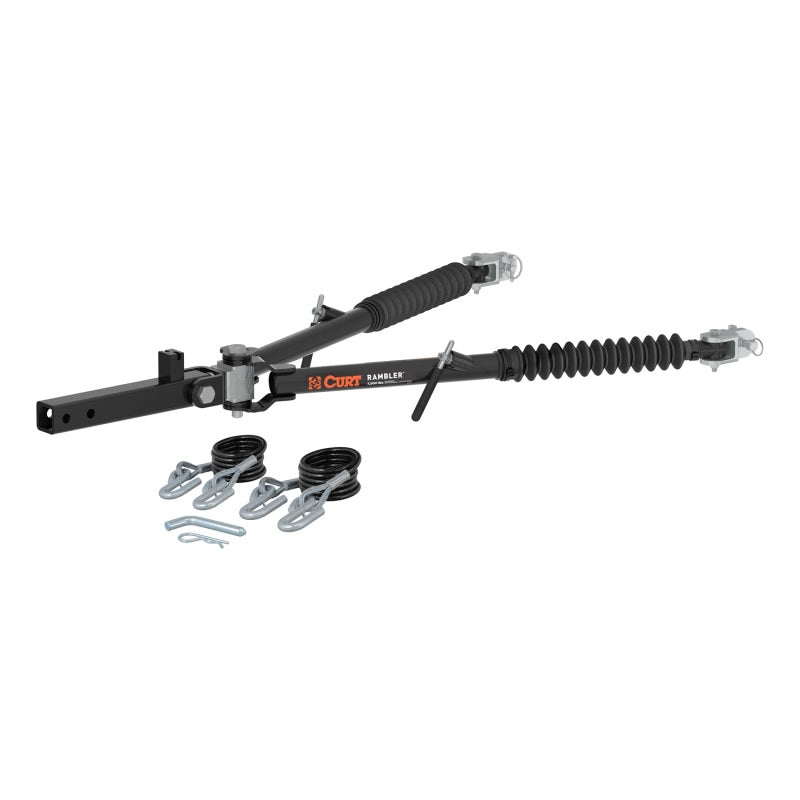RockJock Curt Rambler Steel RV Tow Bar 7500lbs 2in Shank Tow Bars RockJock