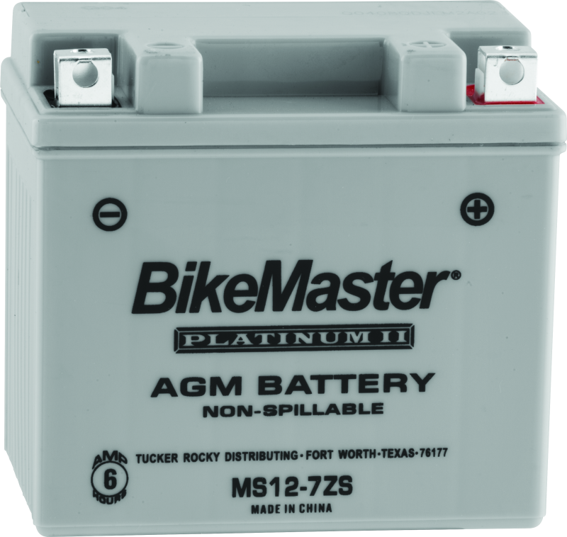 BikeMaster AGM Battery - MS12-7ZS Batteries BikeMaster