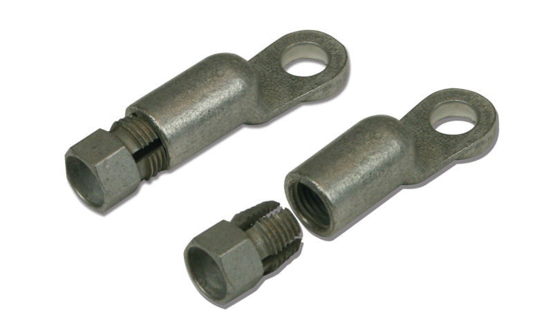 Moroso Battery Cable Remote Fitting End Kit - Compression Style End - 3/8in - 2 Pack Fittings Moroso