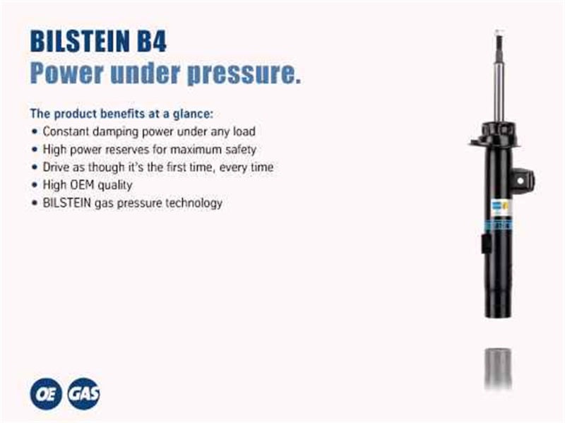Bilstein B4 OE Replacement 14-18 BMW 328d xDrive Front Right DampTronic Suspension Strut Assembly Shocks and Struts Bilstein