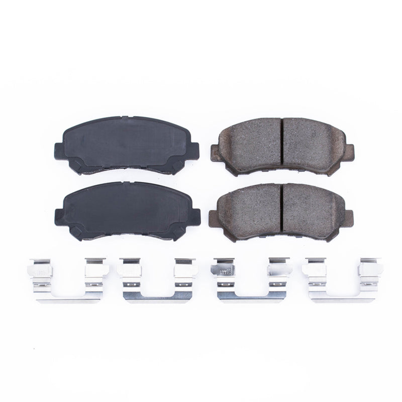 Power Stop 14-17 Nissan Juke Front Z17 Evolution Ceramic Brake Pads w/Hardware Brake Pads - OE PowerStop