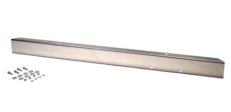Kentrol 45-86 Jeep CJ 54 Inch Front Bumper Without holes (No License Plate Holes)- Polished Silver Bumpers - Steel Kentrol