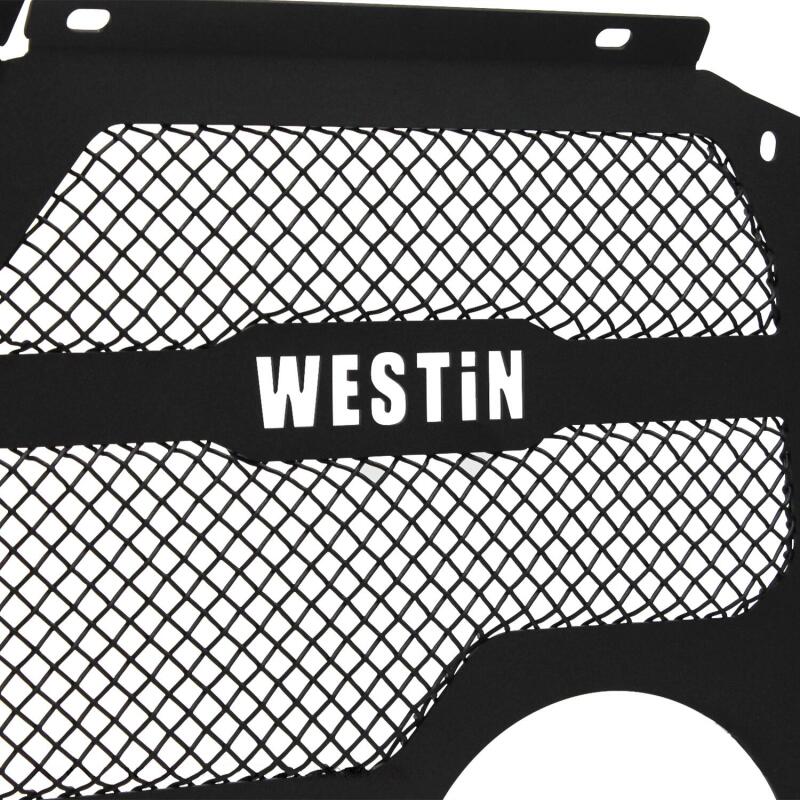 Westin 07-18 Jeep Wrangler JK Inner Fenders - Front - Textured Black Fenders Westin