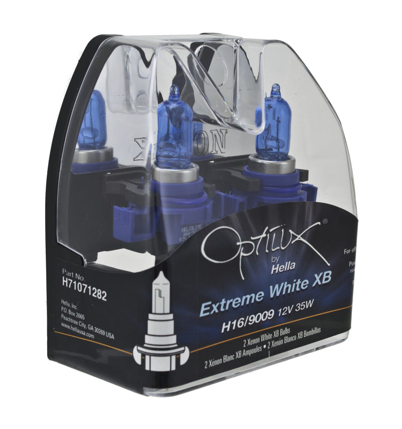 Hella H16/9009 12V 35W Xenon White XB Bulb (Pair) Driving Lights Hella