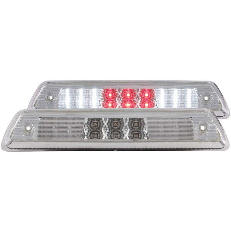 ANZO 2009-2014 Ford F-150 LED 3rd Brake Light Chrome B - Series Lights Corner ANZO