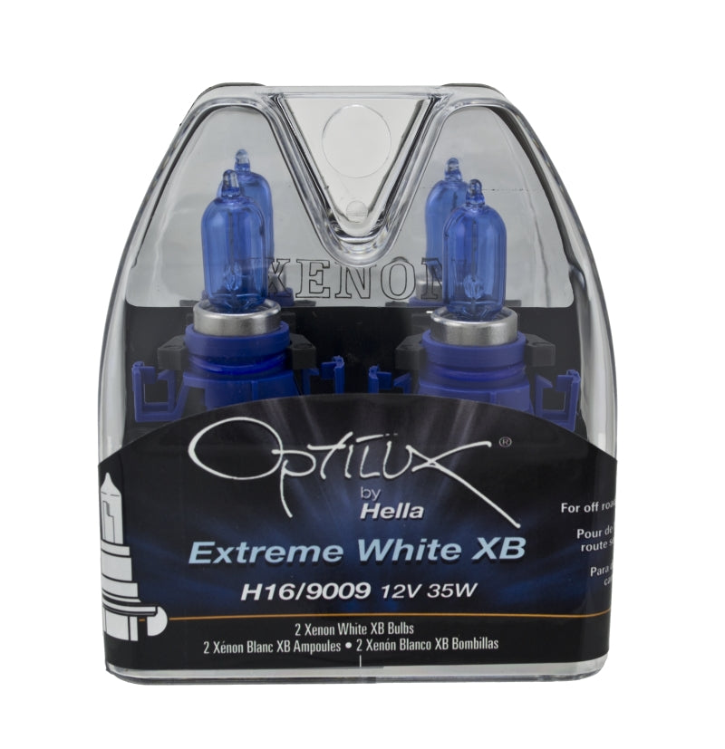 Hella H16/9009 12V 35W Xenon White XB Bulb (Pair) Driving Lights Hella