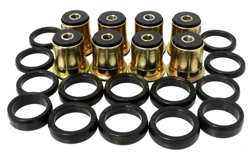 Energy Suspension GM Black Rear End Control Arm Bushng Set w/ Thrust Washer Bushing Kits Energy Suspension