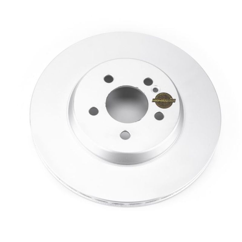 Power Stop 17-18 Mercedes-Benz C43 AMG Rear Evolution High Carbon Geomet Coated Rotor Brake Rotors - OE - Cryo PowerStop