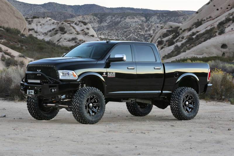 Fabtech 14-18 Ram 2500 4WD 7in Radius Arm Kit w/4.0 C/O Resi Dlss & Rr 2.25 Dlss Lift Kits Fabtech