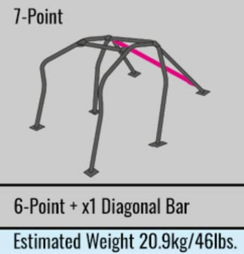 Cusco Roll Cage Weld-On Tabs / A-Pillar (S/O / No Cancel) Roll Cage Components Cusco