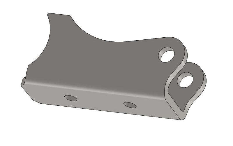 Artec Industries 07-18 Jeep Wrangler JK Front Axle Shock Mounts Mounts - Hooks/Handles/Utility Artec Industries