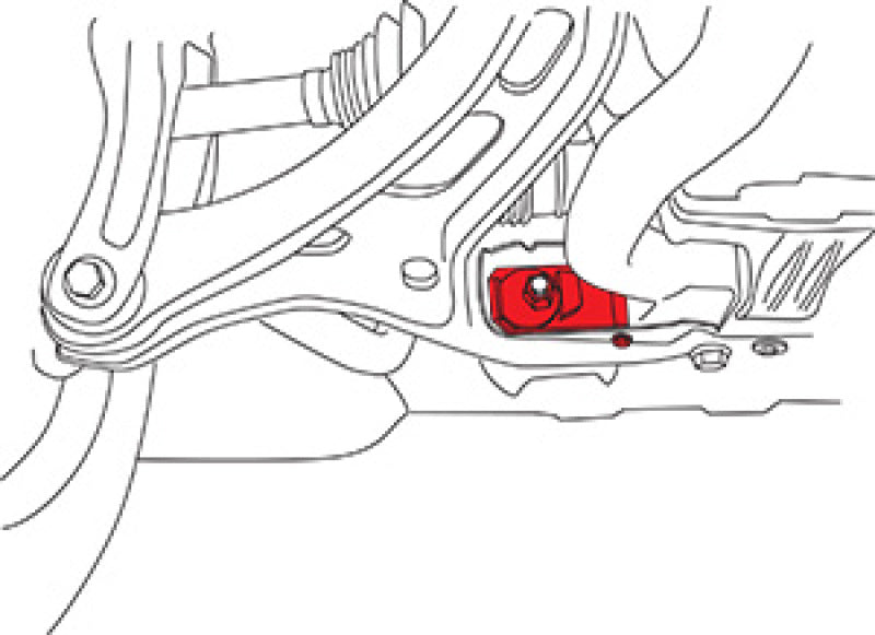 SPC Performance 12-22 Jeep SRT8/Trackhawk Cam Bracket Kit Camber Kits SPC Performance