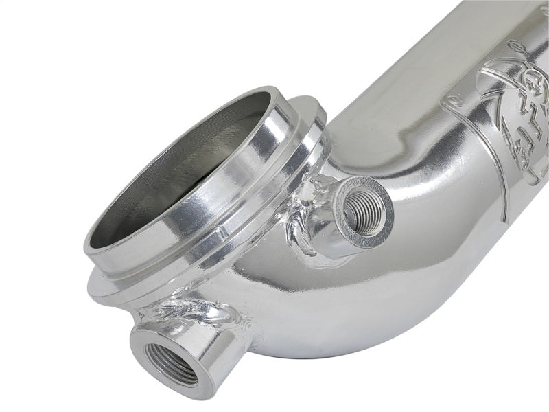 aFe MACH Force-Xp 3in 409 Stainless Steel Down-Pipe 11-15 GM Diesel Trucks LML V8 6.6L (td) Downpipes aFe