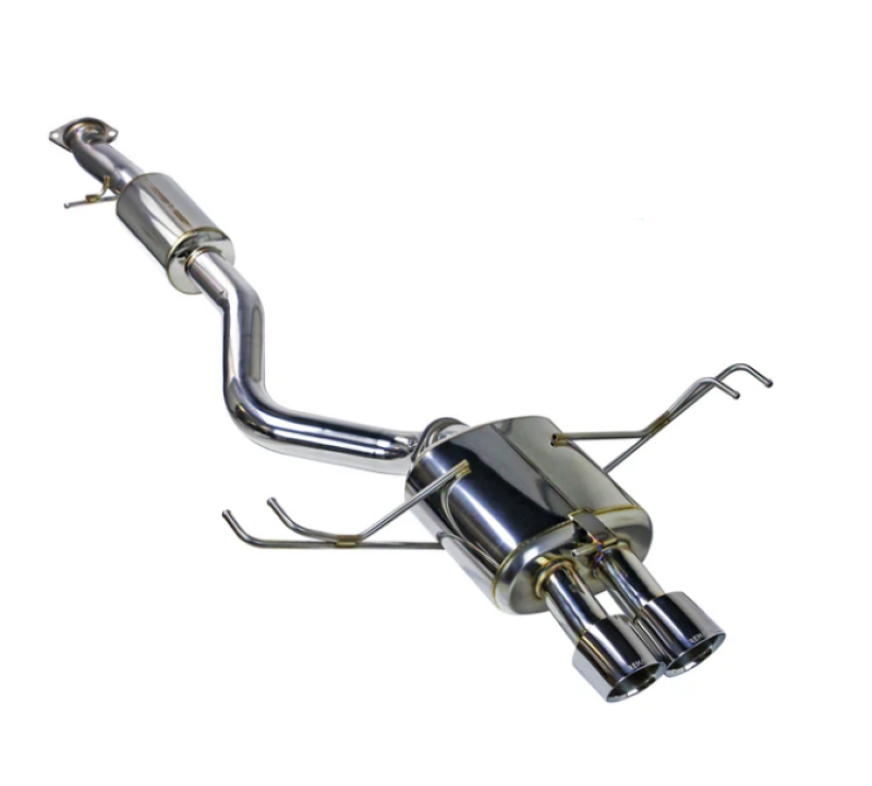 REMARK 24+ Toyota GR Corolla Dual Center Exit w/ Resonator Stainless Steel Cat-Back Exhaust Axle Back Remark