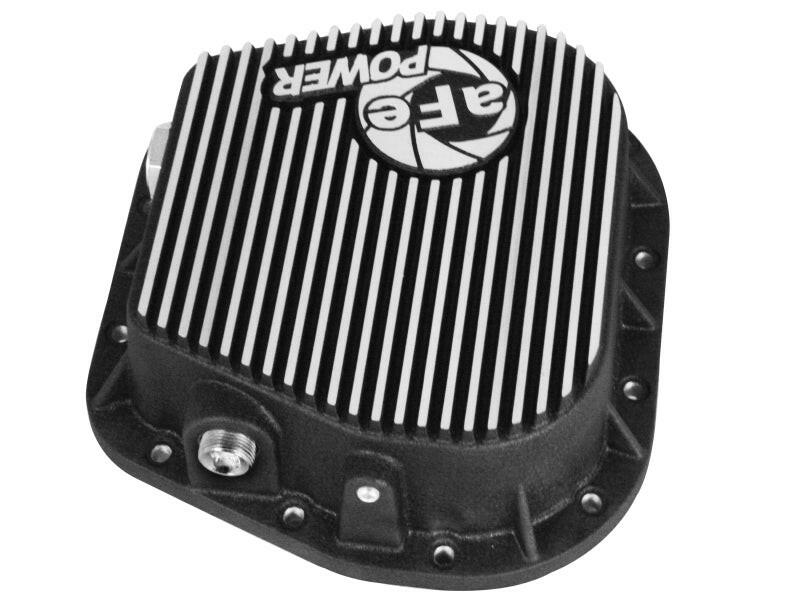 aFe Power Rear Differential Cover (Machined) 12 Bolt 9.75in 11-13 Ford F-150 EcoBoost V6 3.5L (TT) Diff Covers aFe