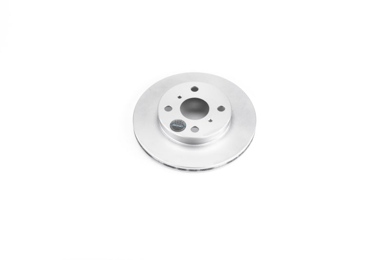 Power Stop 90-98 Toyota Paseo Front Evolution Geomet Coated Rotor Brake Rotors - OE - Cryo PowerStop