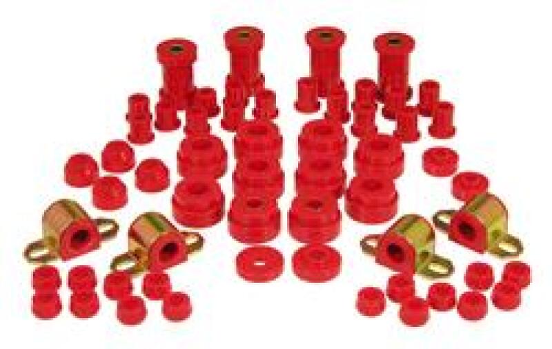 Prothane 76-79 Jeep CJ5/7 Total Kit - Red Bushings - Full Vehicle Kits Prothane
