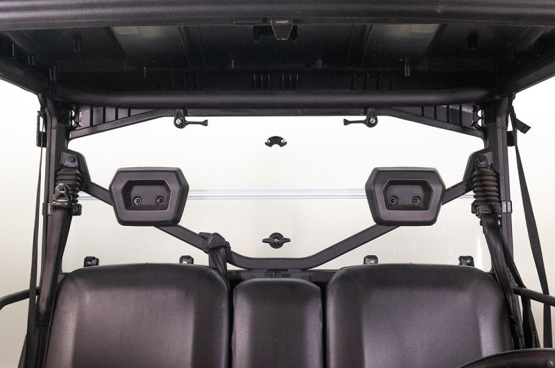 Seizmik 13+ Polaris Ranger 900/1000 XP/Crew Rear Windshield Folding Poly Carb Windshields Seizmik